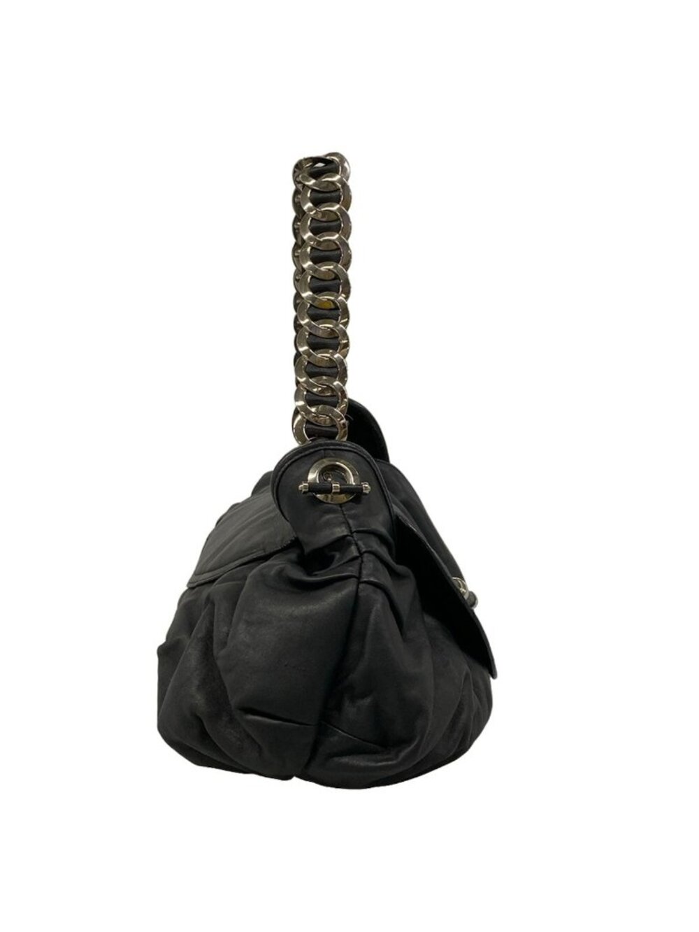 Dior Shoulder Bag Jazz Club Black Leather - Picture 2 of 15